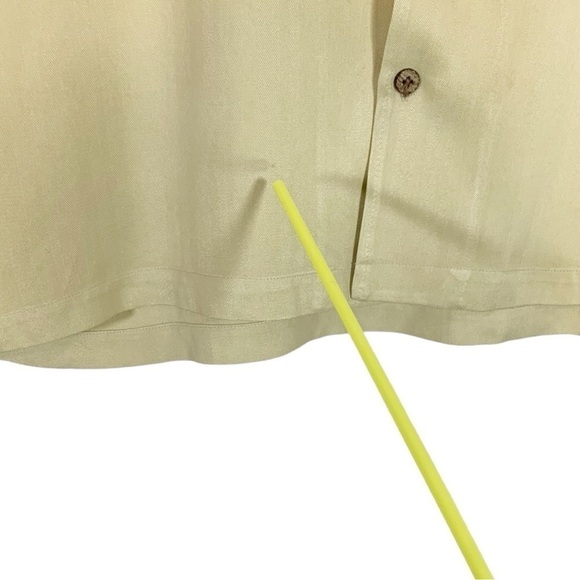 Tommy Bahama Silk Button Down Shirt Size Large - Picture 10 of 10